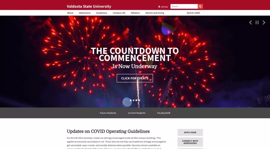 College Schedule Maker - Valdosa University Testimonial